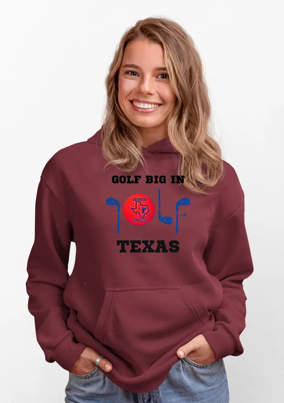 TEXAS UNISEX GOLF HOODIE