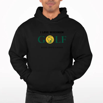 WISCONSIN UNISEX GOLF HOODIE