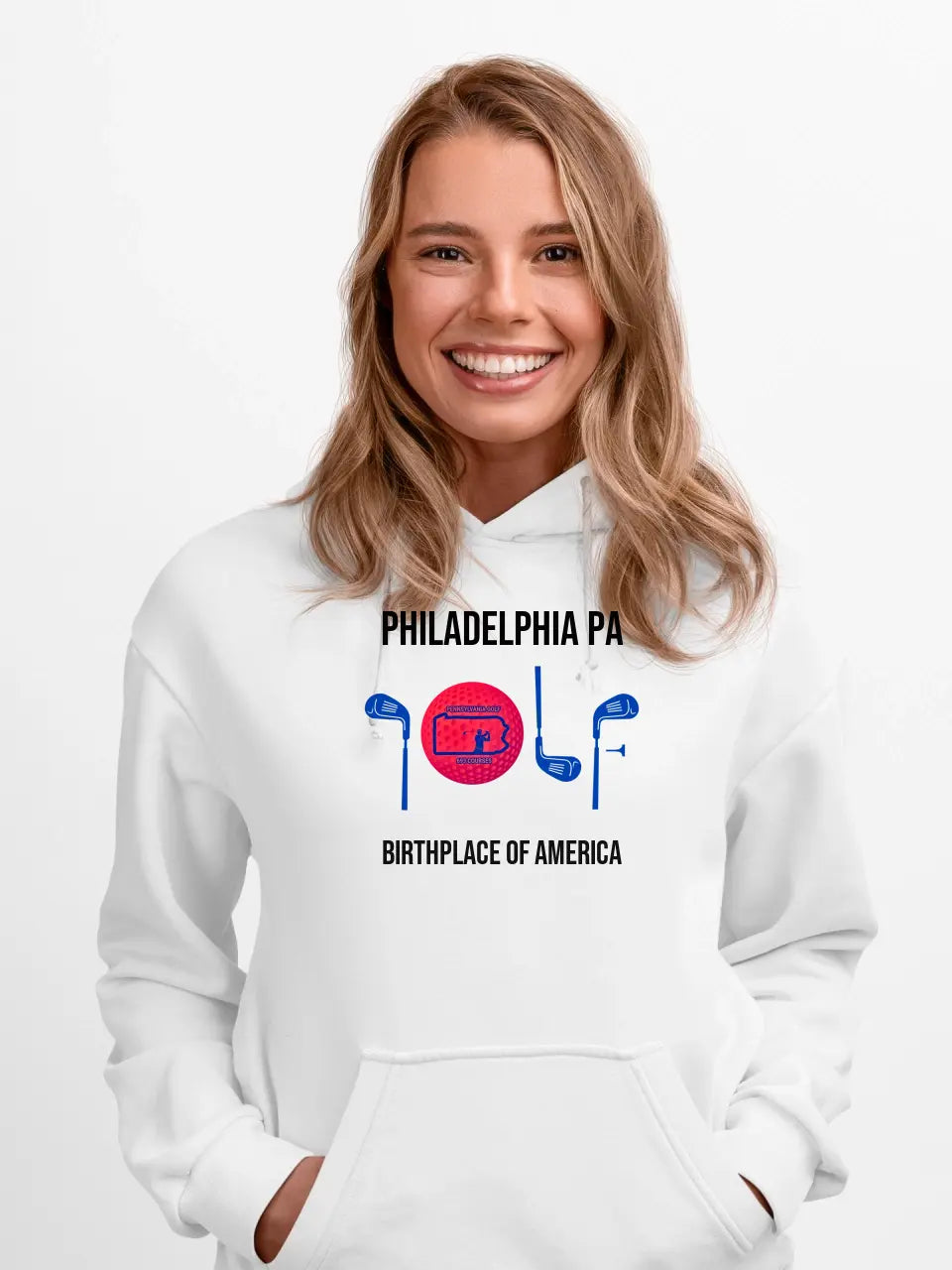 PENNSYLVANIA UNISEX GOLF HOODIE