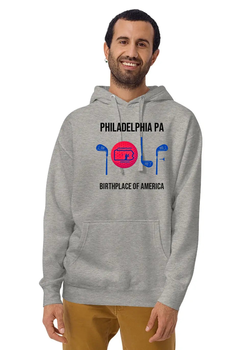 PENNSYLVANIA UNISEX GOLF HOODIE