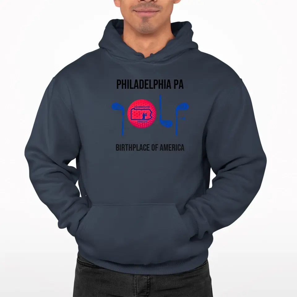 PENNSYLVANIA UNISEX GOLF HOODIE