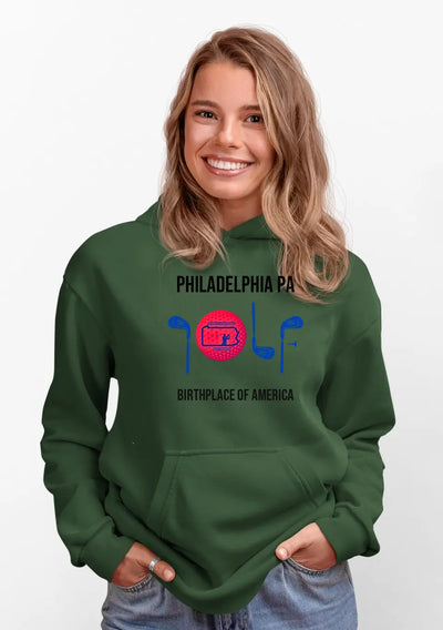 PENNSYLVANIA UNISEX GOLF HOODIE