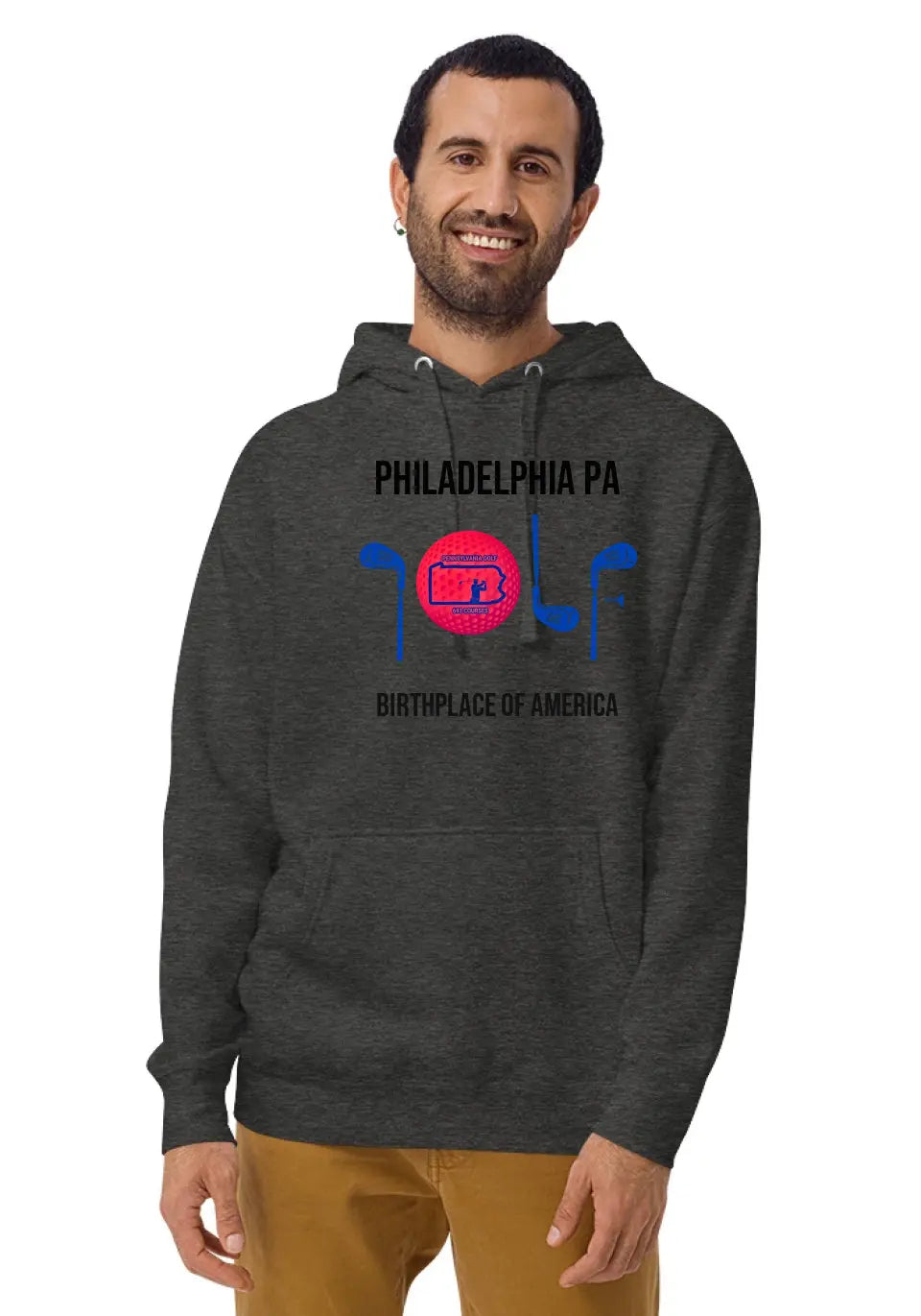 PENNSYLVANIA UNISEX GOLF HOODIE