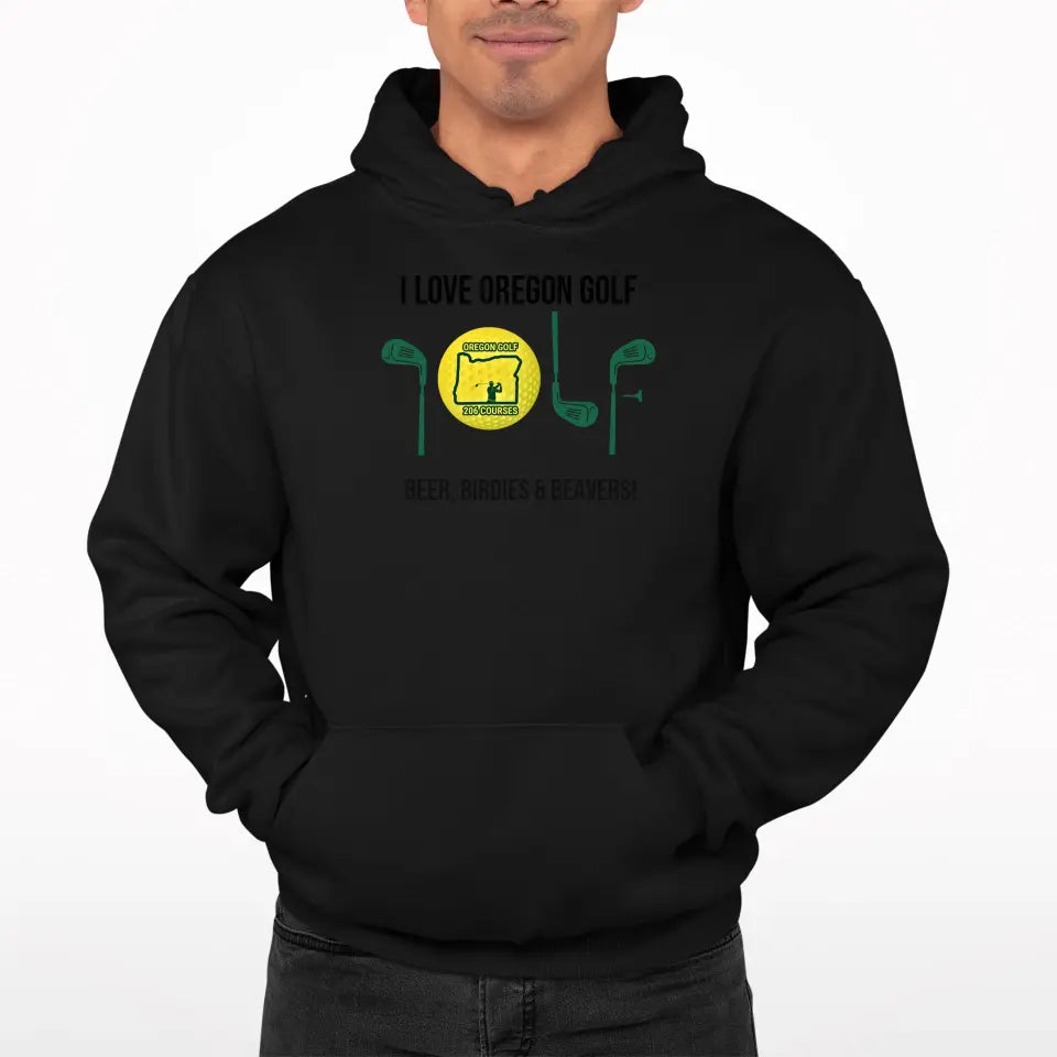 OREGON UNISEX GOLF HOODIE