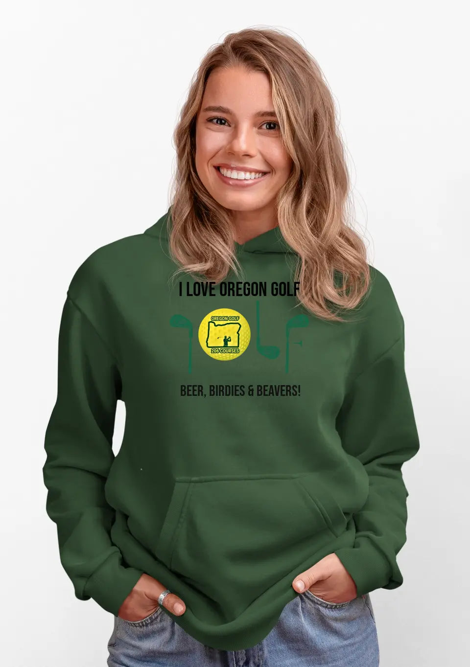 OREGON UNISEX GOLF HOODIE