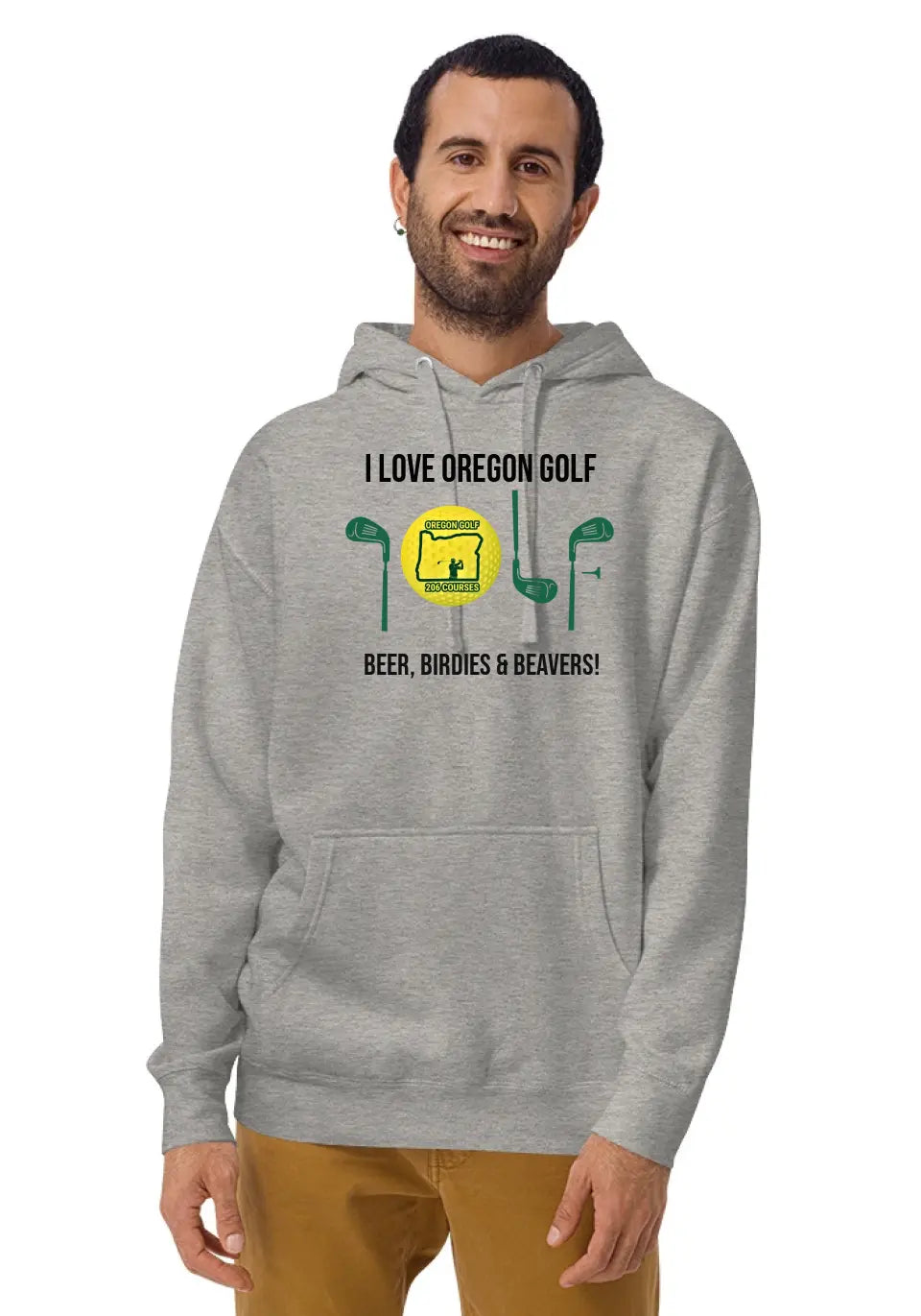 OREGON UNISEX GOLF HOODIE