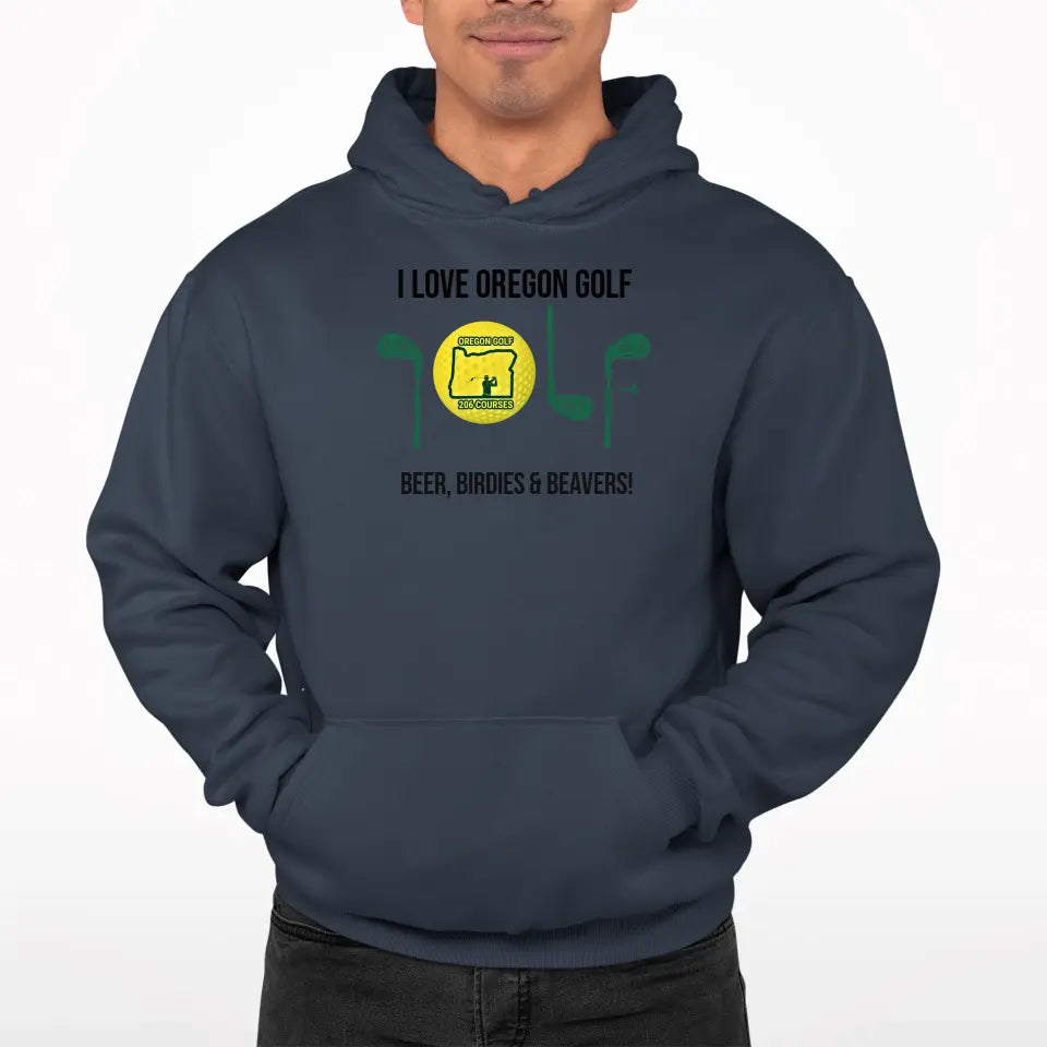 OREGON UNISEX GOLF HOODIE