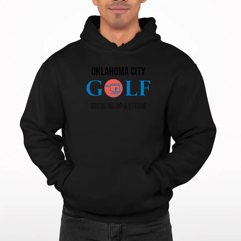 OKLAHOMA UNISEX GOLF HOODIE