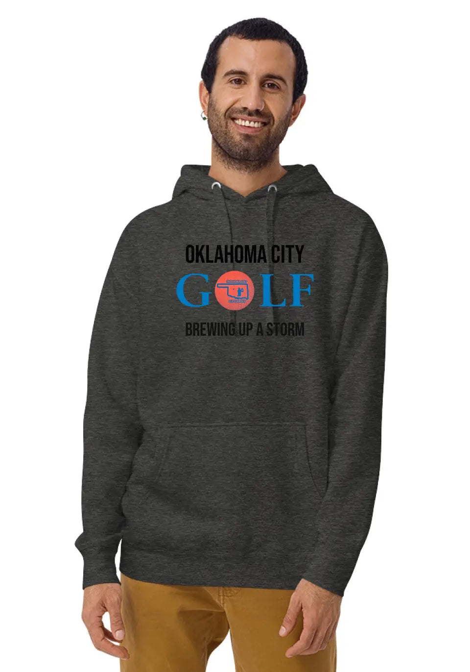 OKLAHOMA UNISEX GOLF HOODIE