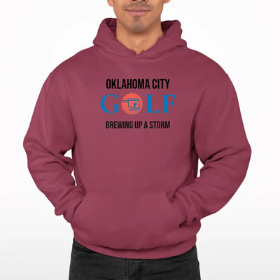 OKLAHOMA UNISEX GOLF HOODIE