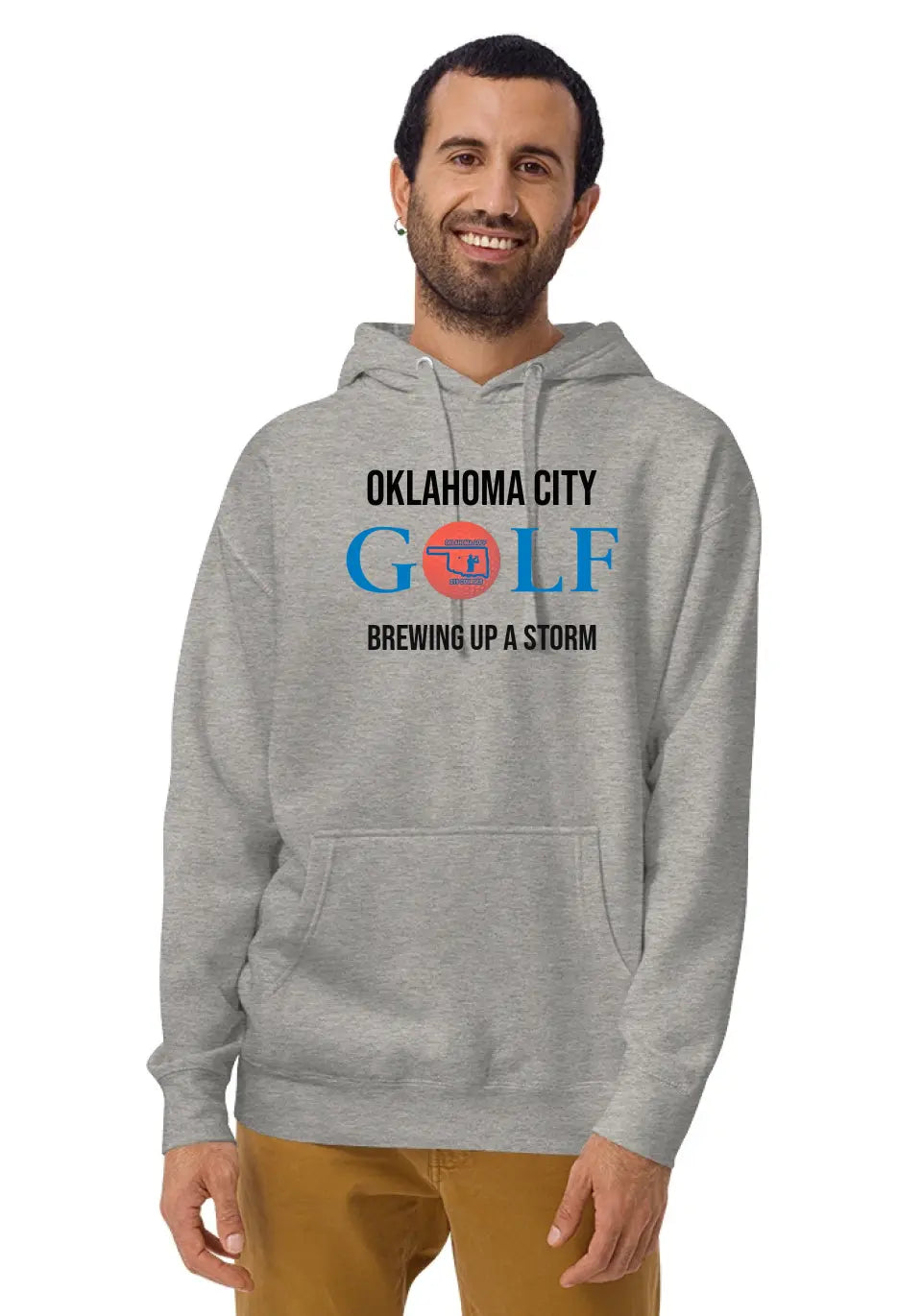 OKLAHOMA UNISEX GOLF HOODIE