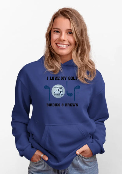 NEW YORK UNISEX GOLF HOODIE