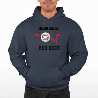 NEBRASKA UNISEX GOLF HOODIE