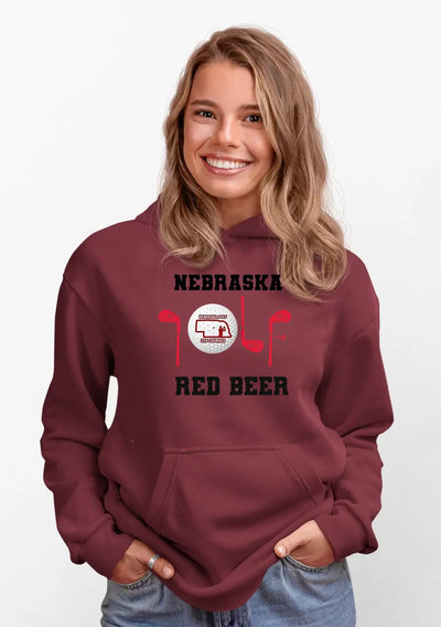 NEBRASKA UNISEX GOLF HOODIE