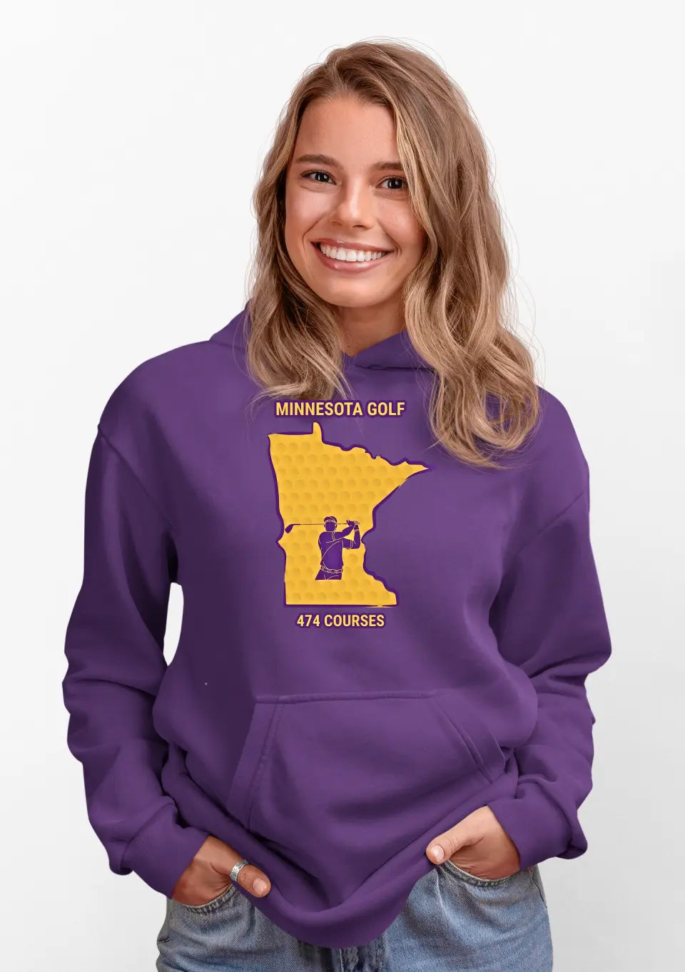 MINNESOTA  UNISEX GOLF HOODIE