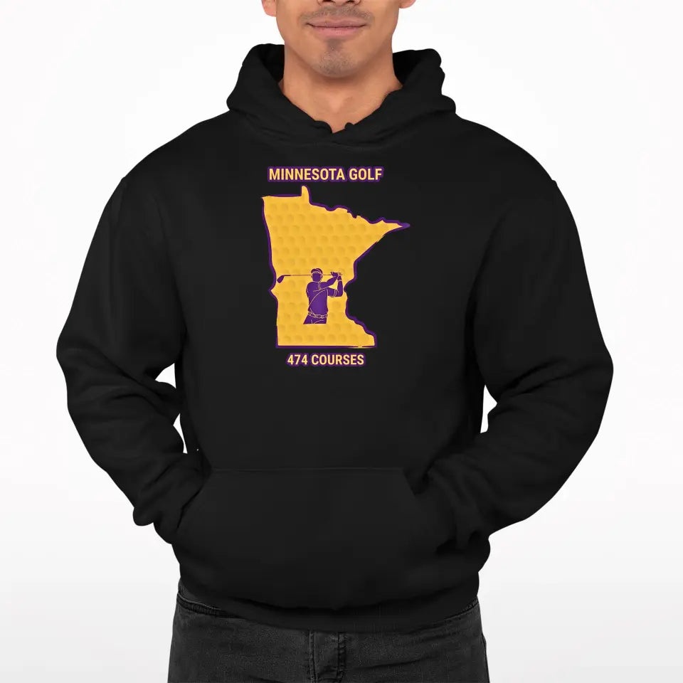 MINNESOTA  UNISEX GOLF HOODIE