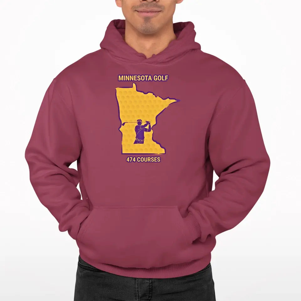 MINNESOTA  UNISEX GOLF HOODIE