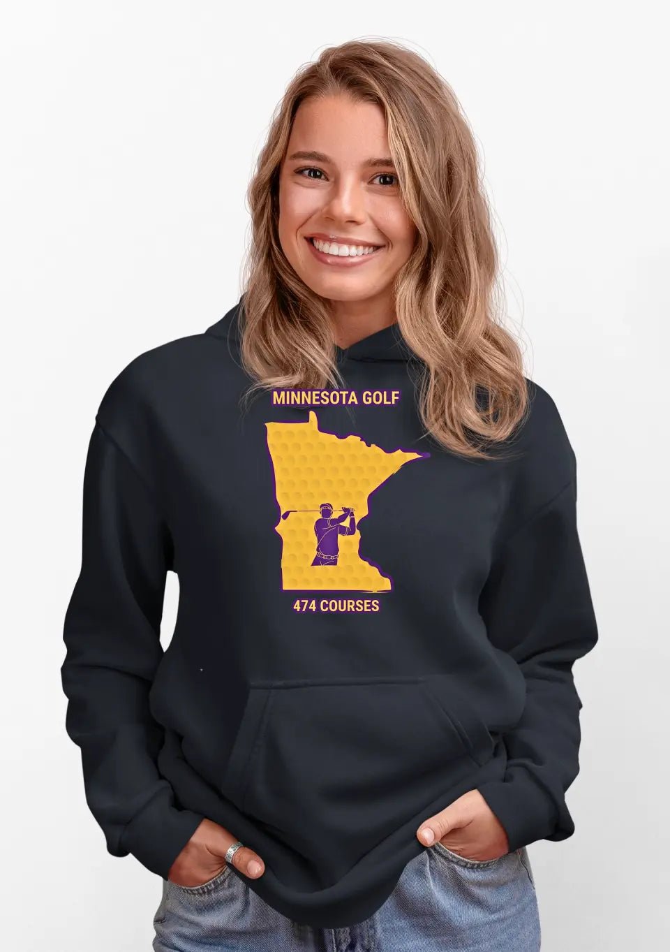 MINNESOTA  UNISEX GOLF HOODIE