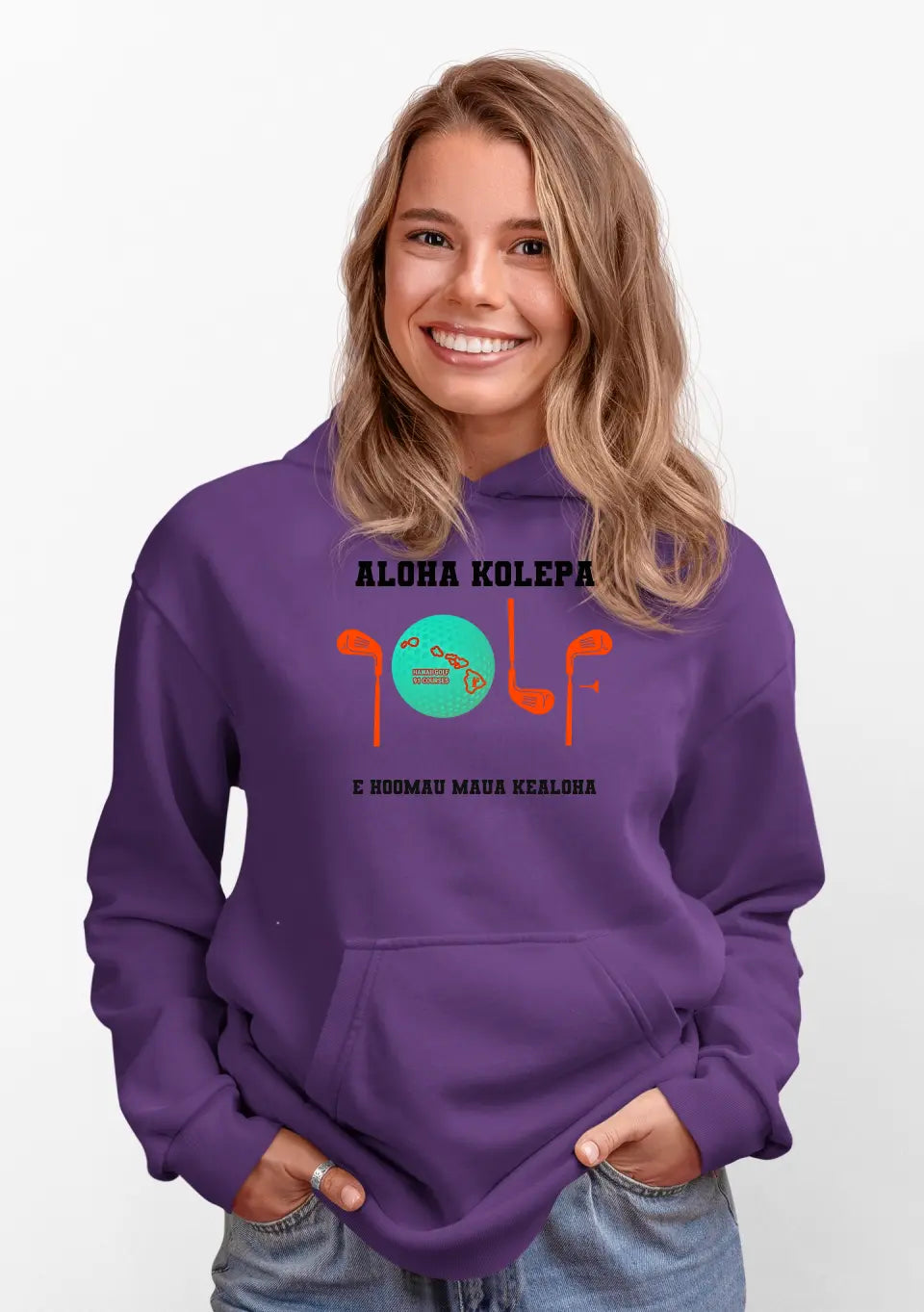 HAWAII UNISEX GOLF HOODIE