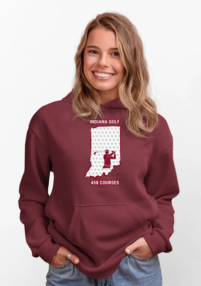 INDIANA UNISEX GOLF HOODIE