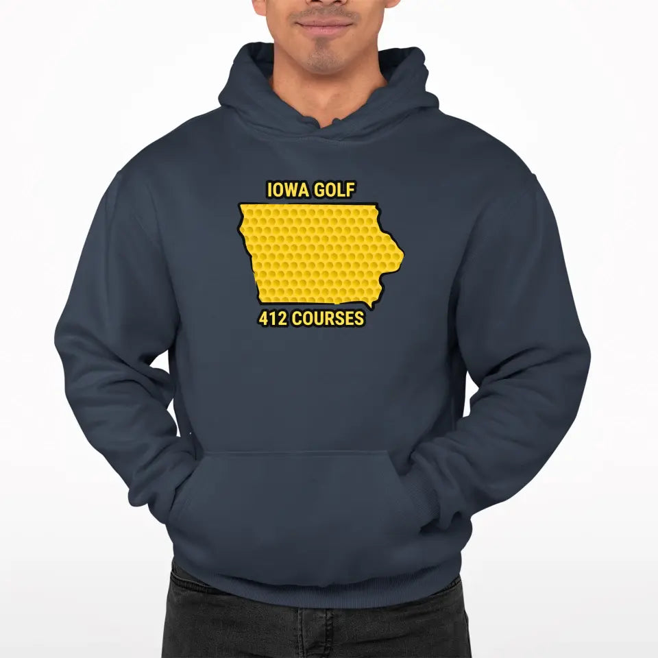 IOWA UNISEX GOLF HOODIE