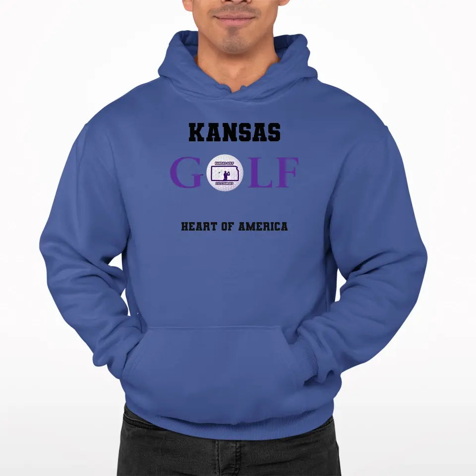 KANSAS UNISEX GOLF HOODIE