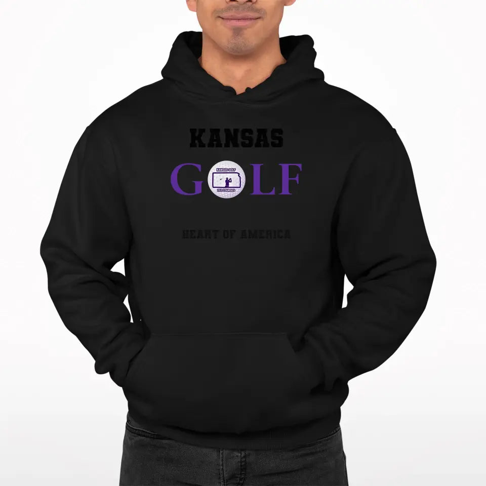 KANSAS UNISEX GOLF HOODIE