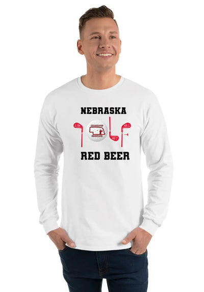 NEBRASKA LS GOLF TEE