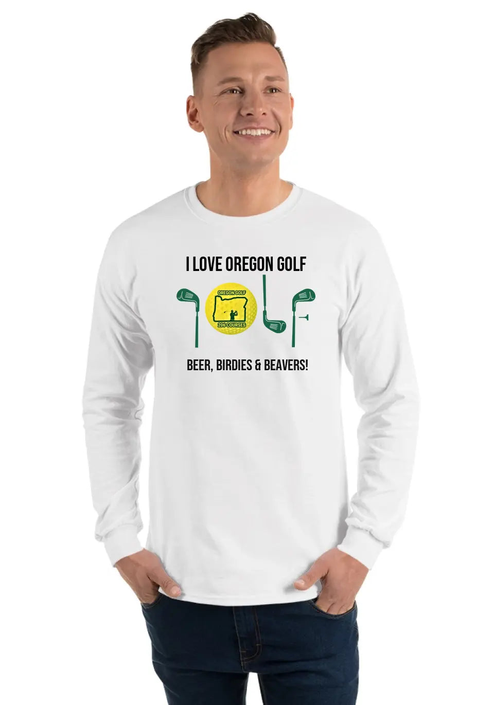 OREGON LS GOLF TEE