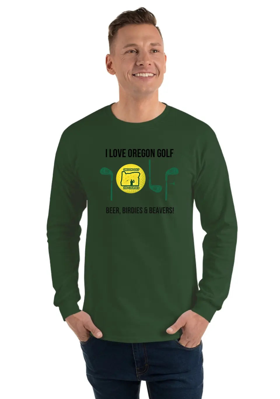 OREGON LS GOLF TEE