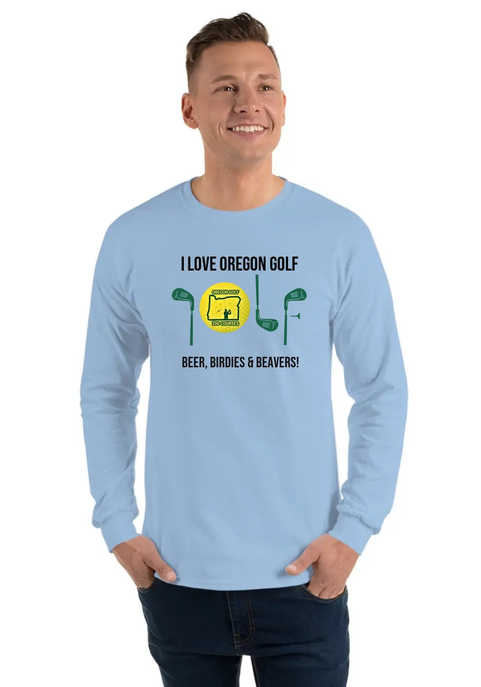 OREGON LS GOLF TEE