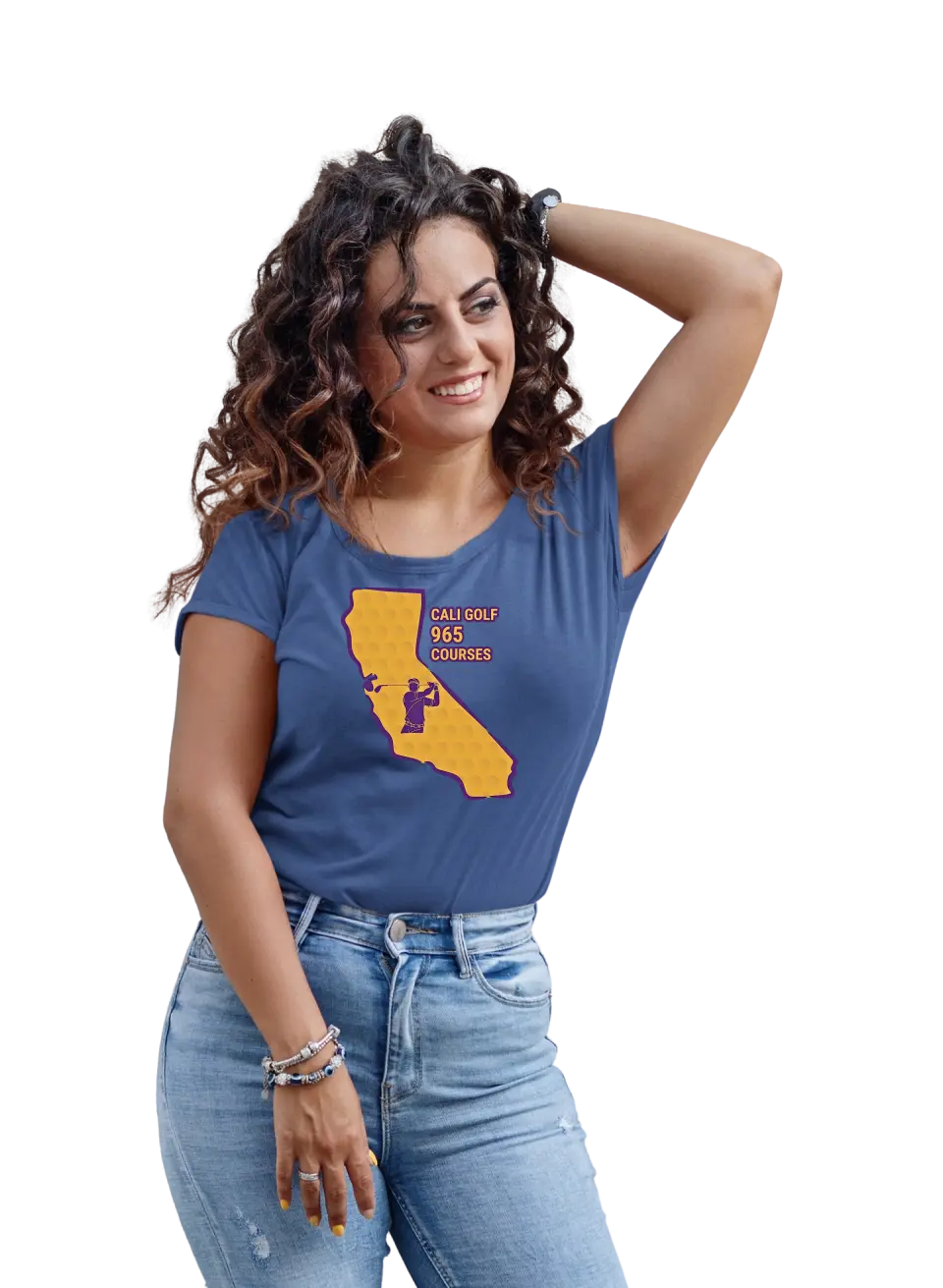 CALI UNISEX TRI-BLEND TEE