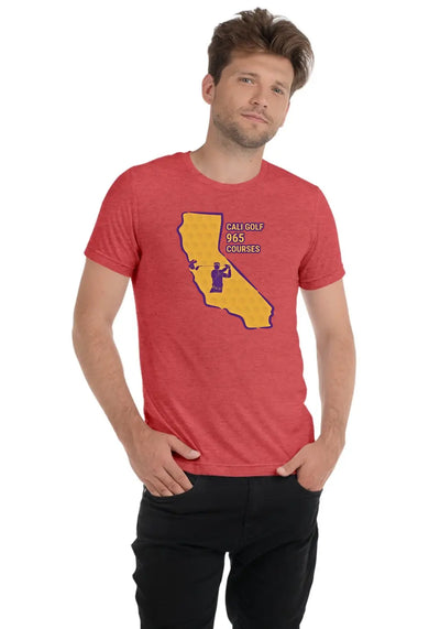 CALI UNISEX TRI-BLEND TEE