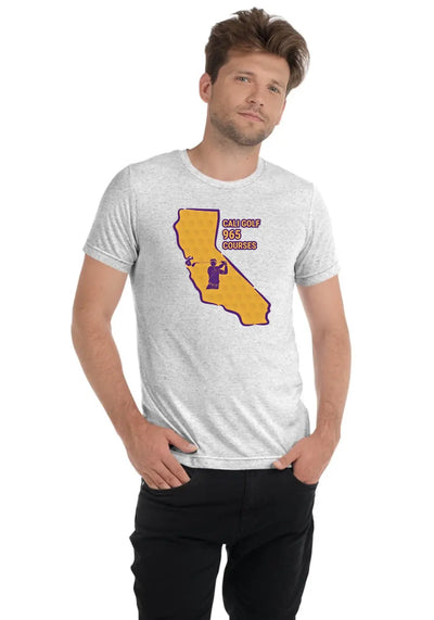 CALI UNISEX TRI-BLEND TEE