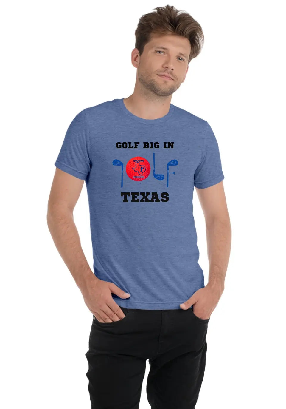 TX UNISEX TRI-BLEND TEE