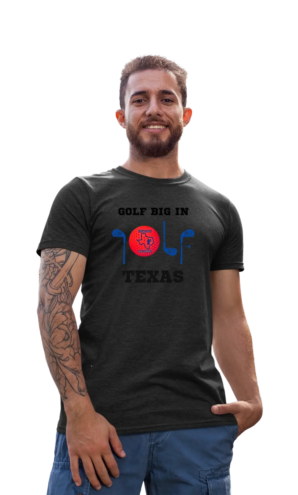 TX UNISEX TRI-BLEND TEE