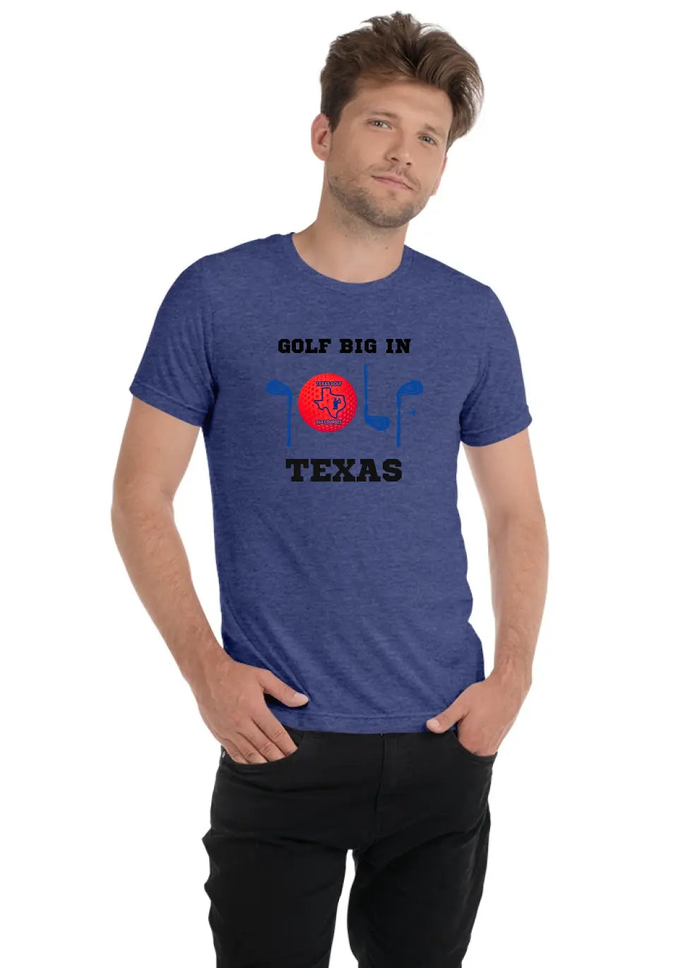 TX UNISEX TRI-BLEND TEE