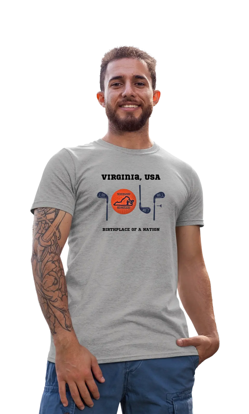 VA UNISEX TRI-BLEND TEE