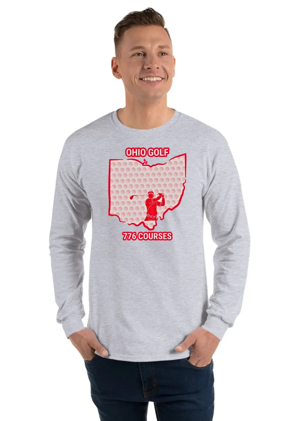 OHIO LS GOLF TEE