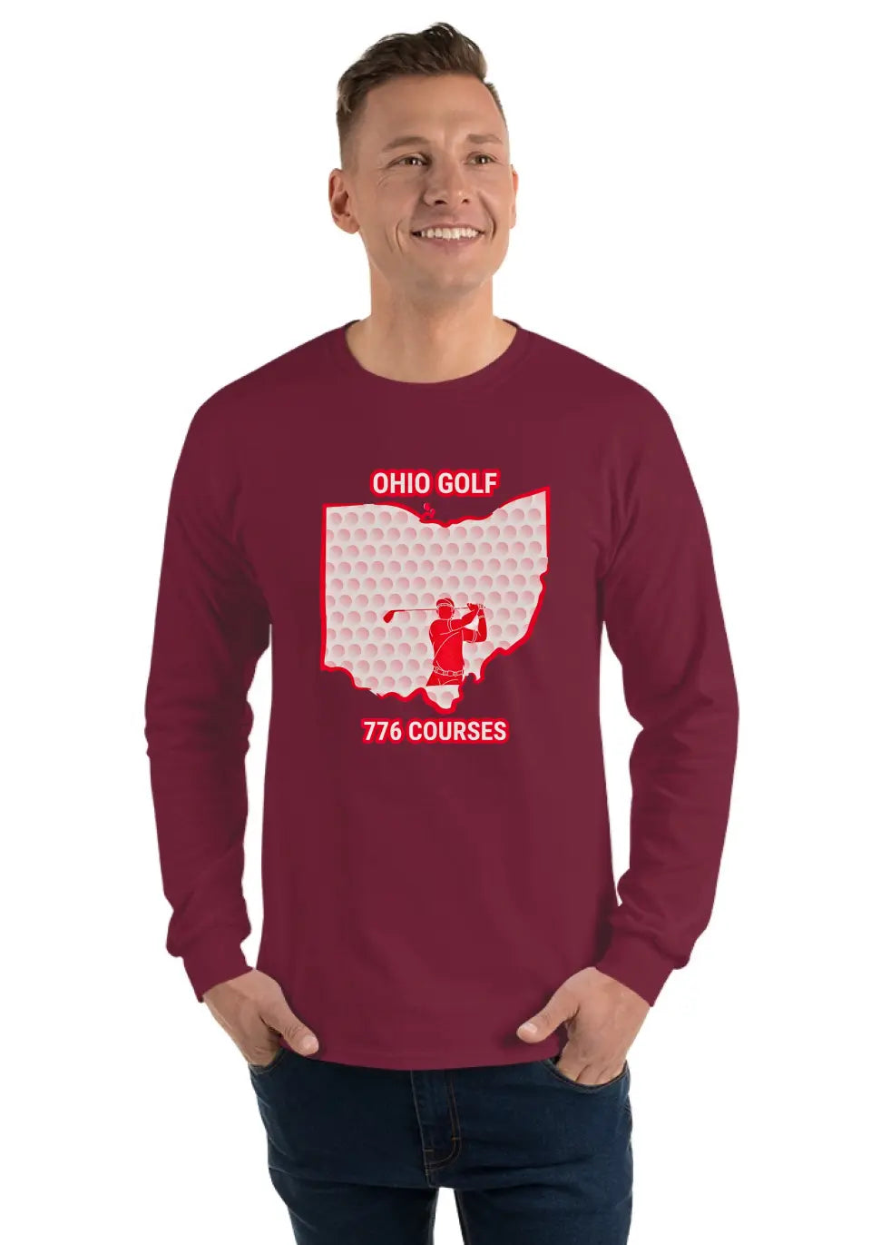 OHIO LS GOLF TEE