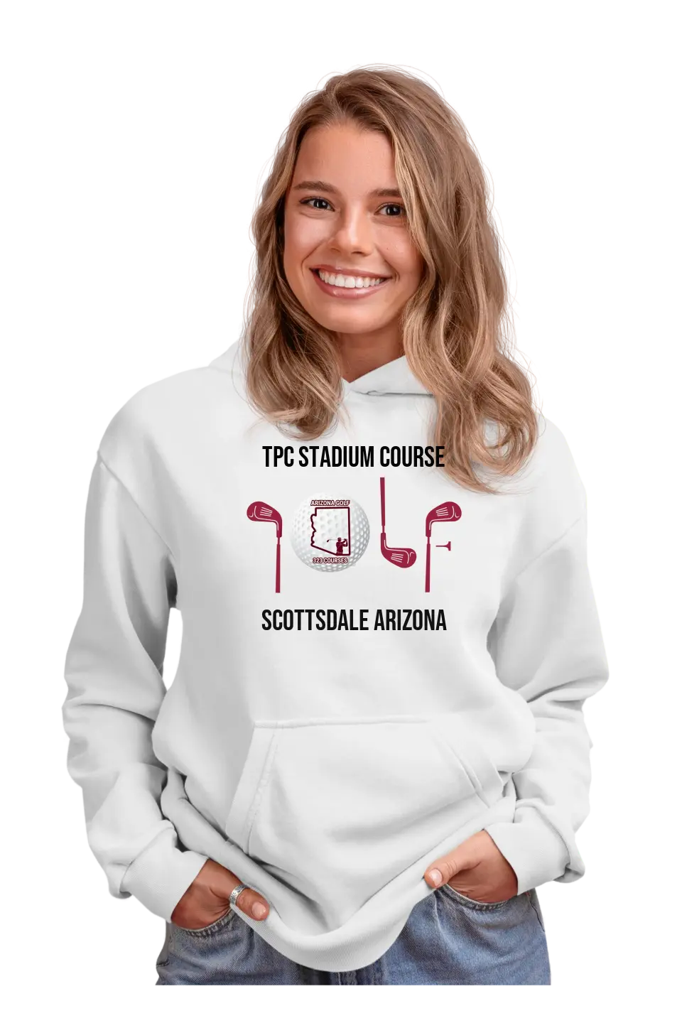 ARIZONA UNISEX GOLF HOODIE