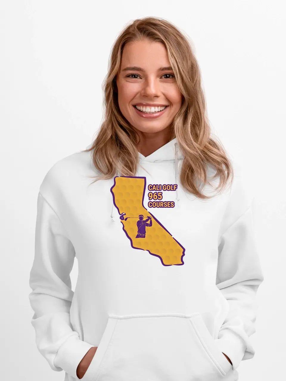 CALIFORNIA UNISEX GOLF HOODIE