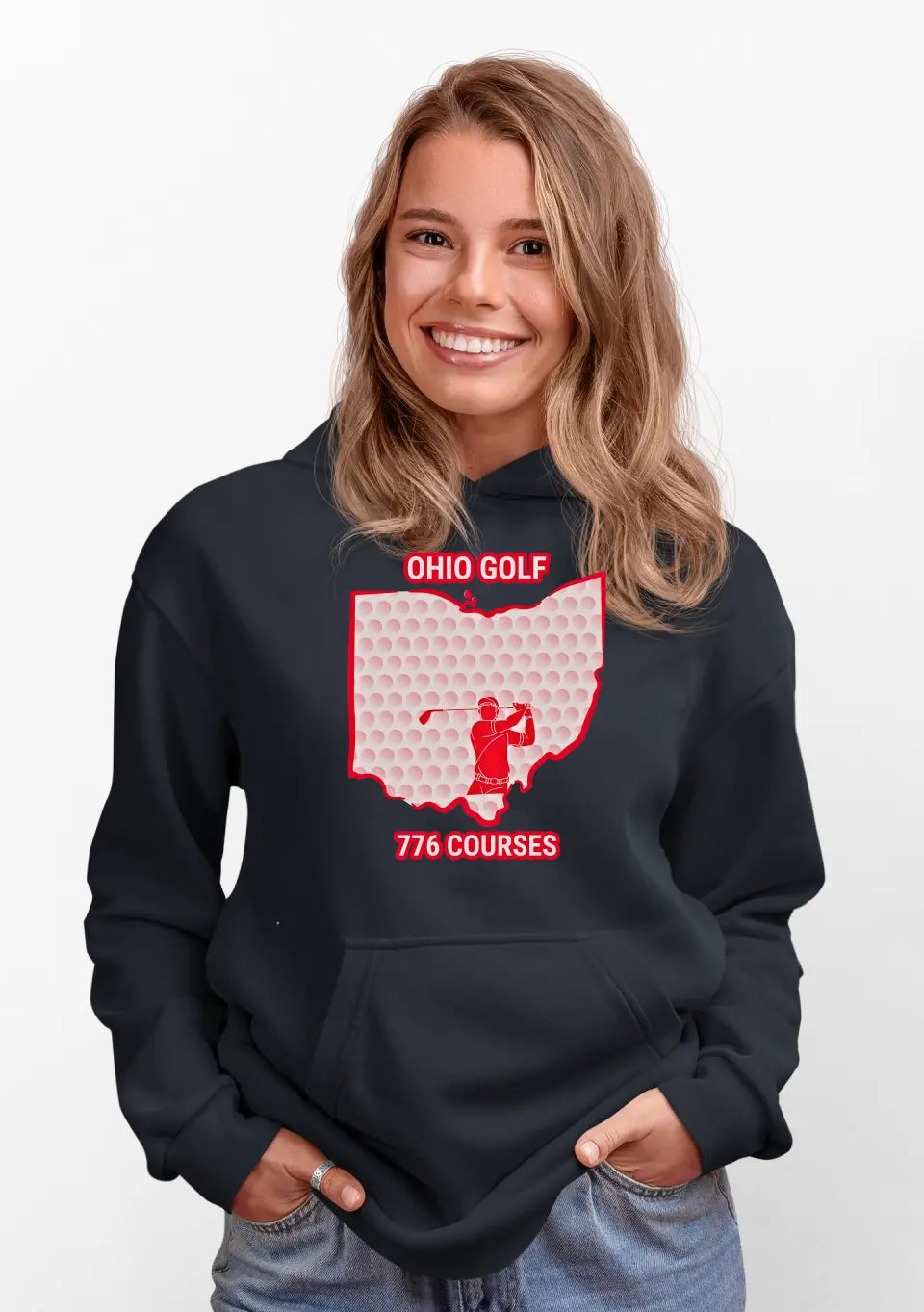 OHIO UNISEX GOLF HOODIE