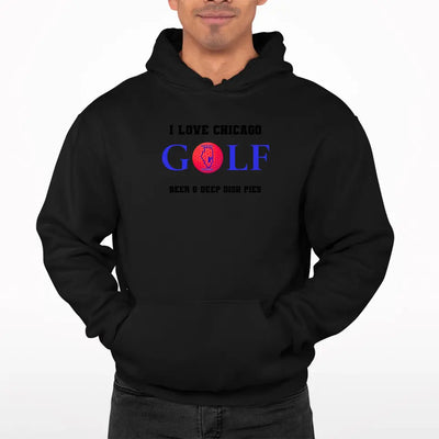 ILLINOIS UNISEX GOLF HOODIE