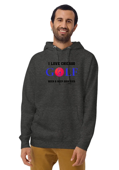 ILLINOIS UNISEX GOLF HOODIE