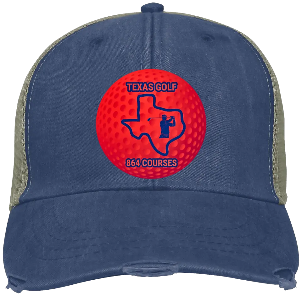 TX LEATHER PATCH CAP