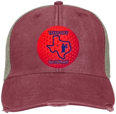 TX LEATHER PATCH CAP