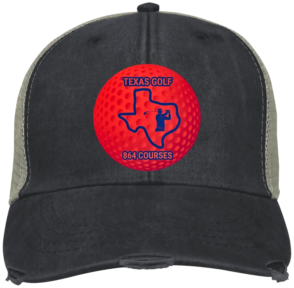 TX LEATHER PATCH CAP