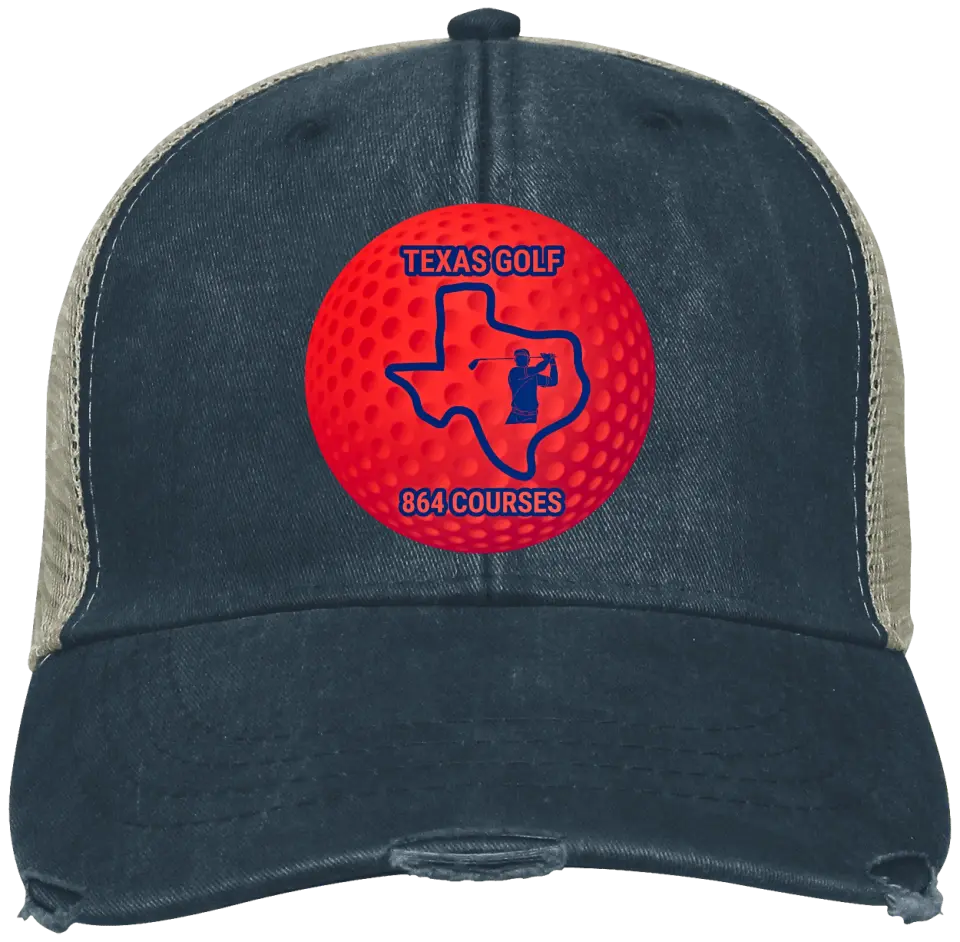 TX LEATHER PATCH CAP