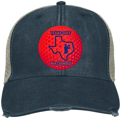 TX LEATHER PATCH CAP